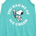 thumbnail image 2 of Peanuts - You Had Me At Ice Cream - Toddler and Youth Girls Aline Dress, 2 of 5