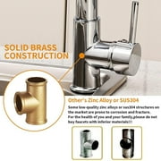 Senlesen Chrome Kitchen Faucet Swivel Sink Pull Down Sprayer Mixer Tap