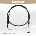thumbnail image 7 of Unique Bargains Automatic Transmission Shifter Cable No.3382006071 for Toyota Camry 1997-2001, 7 of 7