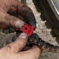 thumbnail image 1 of Minkissy 2Ud Chain Tightener De Aluminio Ligero Rojo Para Herramienta De Tensión En Motocicleta, 1 of 7
