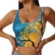 thumbnail image 1 of Fotbe Abstract Night Sky Tree Sujetador Deportivo Largo sin Aros para Mujer con Almohadillas y Soporte Medio, Transpirable y Absorbente, Camiseta Tipo Chaleco o Tank Top-XX-Large, 1 of 8