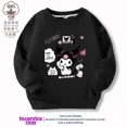 thumbnail image 3 of Sanrioed-Jersey de manga larga con cuello redondo para niños, sudaderas con capucha de dibujos animados, ropa de moda, regalo para niños, Cinnamoroll Kuromi, 3 of 5