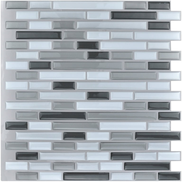 Peel and Stick Backsplah Tile Self Adhesive Mosaic Backsplash for Kitchen(12 Peel and Stick Backsplah Tile Self Adhesive Mosaic Backsplash for Kitchen(12