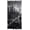 The Brooklyn Bridge, variant on Vintage Peacock Feathers Theme Bathroom Bathtubs Fabric Shower Curtain Modern Watercolor Peafowl Feather Shower Curtain Set with 6 Hooks 60x72 inch Polyester Machine Washable, Blue Grey and White