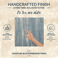 thumbnail image 5 of Barn Walls Solid Wood Headboard, Twin Size - Blue Powderwash, 5 of 10