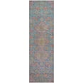 thumbnail image 2 of Addison Rugs Mayfield Premium Machine Washable Transitional Aztec Sky Runner Rug, 2'3" x 7'6", 2 of 6