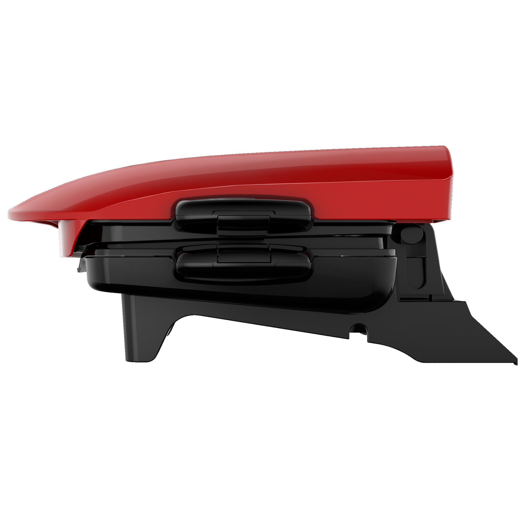 George Foreman 5-Serving Removable Plate Electric Indoor Grill and Panini  Press, Red, GRP0004R 