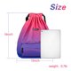 thumbnail image 3 of Bolso de gimnasio XMRSOY con cordón resistente al agua bolso de deporte de nailon ajustable saco, 3 of 3
