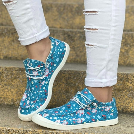 

Vedolay Platform Casual Shoes Women s Loafers Breathable Casual Walking Lightweight Shoes Black 7