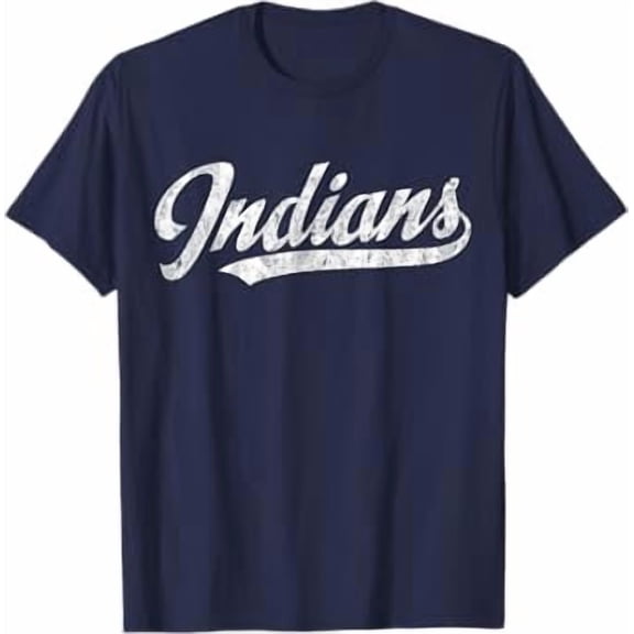 Indians T Shirt Vintage Sports Name Tee Design T-Shirt