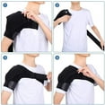 thumbnail image 2 of Qishi Shoulder Stability Brace for Men and Women, Pressure Pad Light and Breathable Neoprene Shoulder Support for Rotator Cuff, Dislocated AC Joint, Shoulder Pain, Shoulder Compression Sleeve, 2 of 8