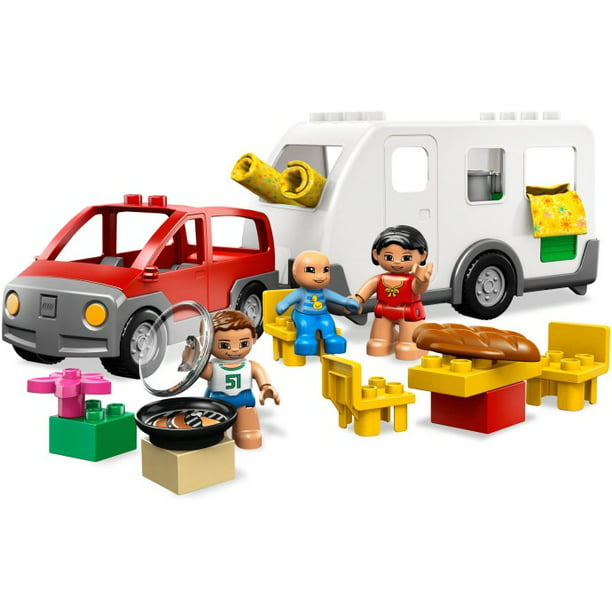 verwarring vloeiend Inspireren LEGO DUPLO LEGOVille Caravan 5655 - Walmart.com