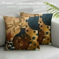 Creowell Mid Century Modern Boho Abstract Throw Pillow Covers Aesthetic
