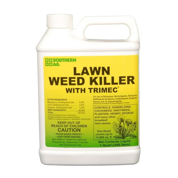 Lawn Weed Killer with Trimec - Broadleaf Weed Herbicide - 32 fl oz Jug by Southern Ag