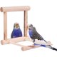 thumbnail image 5 of Espejo para pájaros Columpio para pájaros, juguetes para jaula de loros, juego colgante con espejo para guacamayos grises africanos periquito cacatúa cacatúa conure agapornis canarios?, 5 of 5