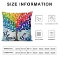 thumbnail image 5 of LGBTQ Throw Pillow Cover, Transgender Bisexual Party Cushion Case for Sofa Couch, 5 of 5