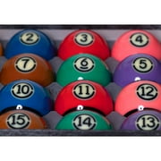Aramith Tournament Black TV Scratch Resistant Billiard Balls Set (16 Count)