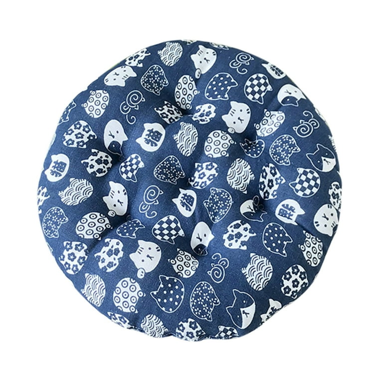 Seat Cushion For Truck Driver 40X40Cm Round Pillow Perfect Outdoor | Indoor  Reversible Chair Pad Cushions For Outdoor Furniture In Garden & Outdoor