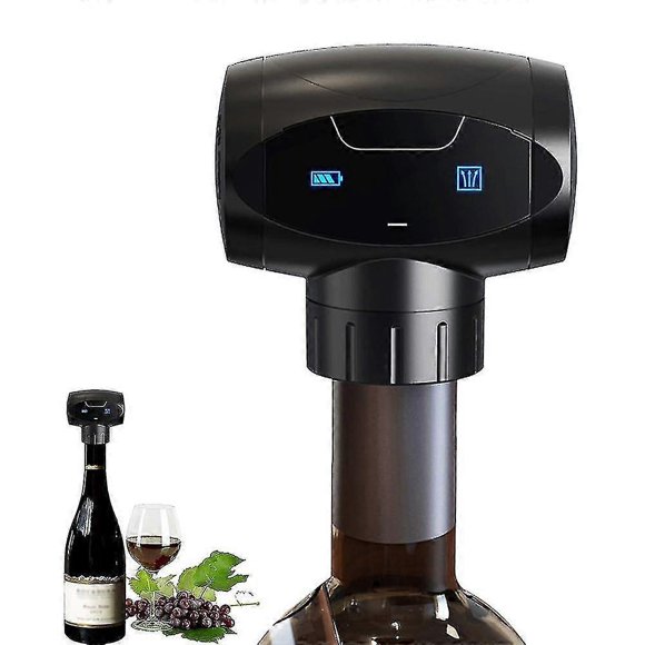 Electric Wine Stopper Vacuum Wine Saver Automatic Wine Bottle Stopper Vacuum Pump Keep Wine Fresh