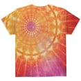 thumbnail image 2 of Celestial Cathedral Fractal Mandala All Over Youth T Shirt Multi YSM, 2 of 2