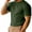 01 Army Green, variant on Awdenio Men's T-shirts Short Sleeve Casual Ribbed Shirts Lightweight Crewneck Tees Stretchy Undershirts