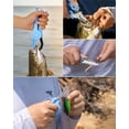 thumbnail image 3 of Calamus 4 Pc Fishing Tool Kit, Corrosion-Resistant Pliers, Lip Gripper, Fillet Knife, Scale, Retractor, Gloves, Scissors & Pocket Knife, Fishing Gear Set-DriftWave, 3 of 10
