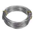 thumbnail image 1 of Alambre de Acero Inoxidable de 1.8mm 13 Gauge 10m/33 pies Alambre Artístico Suave para Hacer Joyería, Cuentas y Manualidades DIY, Plata, 1 of 7