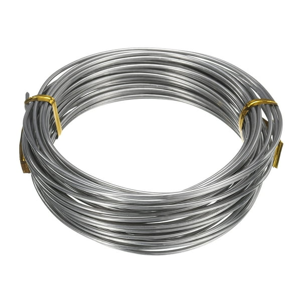 13 Gauge 1.8mm Stainless Steel Wire 10m/33 ft Soft Craft Sculpting Artistic Wire for Jewelry Making Beading DIY Crafts Supplies, Silver