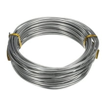 13 Gauge 1.8mm Stainless Steel Wire 10m/33 ft Soft Craft Sculpting Artistic Wire for Jewelry Making Beading DIY Crafts Supplies, Silver