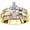 Yellow Gold, variant on 1.75 Carat Channel Baguette Round GIA Certified Designer Diamond Engagement Ring Marquise Shape (0.75 Ctw Center Stone K Color SI2 Clarity) Platinum Size: 9