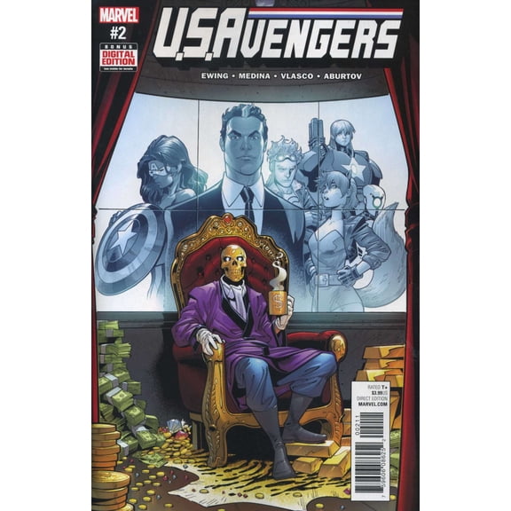 U.S.Avengers #2 VF ; Marvel Comic Book
