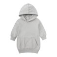 thumbnail image 2 of Sweat à Capuche pour Filles, Robe Décontractée à Manches Longues avec Poche Kangourou, Pull Mi-Long Taille 1-5 Ans, 2 of 9