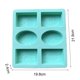 thumbnail image 3 of Molde De Jabón De Silicona Ovalado Rectangular De 6 Cavidades Hecho A Mano Para Hacer Jabón De Baño Para El Hogar seitruly HA023199-00, 3 of 7