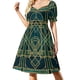 thumbnail image 1 of Vestido elegante de manga corta estilo Gatsby para mujer, vestidos de noche, vestidos de mujer, conjuntos de playa para mujer, 1 of 7