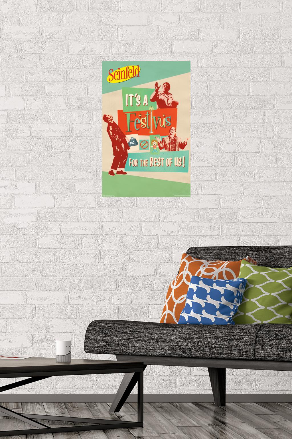 Seinfeld - Festivus Wall Poster, 14.725" x 22.375"