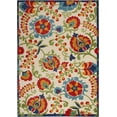 thumbnail image 1 of homeroots home decor 384799 6’ x 9’ Mediterra Indoor Outdoor Area Rug, 1 of 1