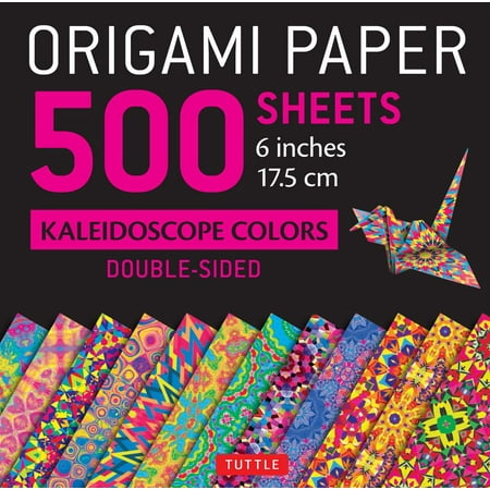 Yasutomo Deluxe Origami - Origami Paper 500 sheets Kaleidoscope Patterns 6