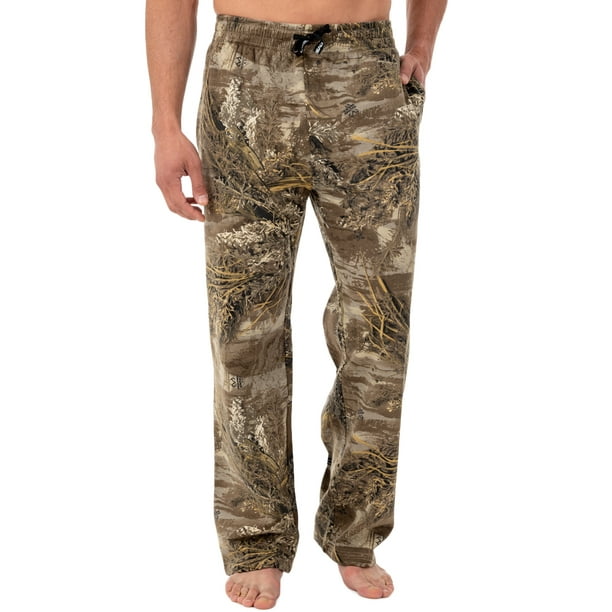 realtree men's fleece base layer pants