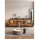 thumbnail image 5 of Minimalist Leather Sofa Living Room First Layer Cowhide Small Apartment Retro Straight Leather Sofa My Lux Decor Round, 5 of 24