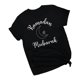 thumbnail image 2 of Camiseta de manga corta para mujer, ropa deportiva suave, transpirable, clásica, a la moda, con cuello redondo L, 2 of 8
