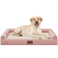 thumbnail image 1 of Cama ortopédica grande para perros NANUYA con funda impermeable removible, 1 of 7