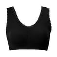 thumbnail image 4 of Fsqjgq Womens Underwear Wireless Bras for Women Halter Bra Women's Comfortable Sexy Cordless Tank Top Bra Large High Elastic Thin Sports Bra Bandeau Push Up Bras Seamless Convertible Bras Corsets, 4 of 4