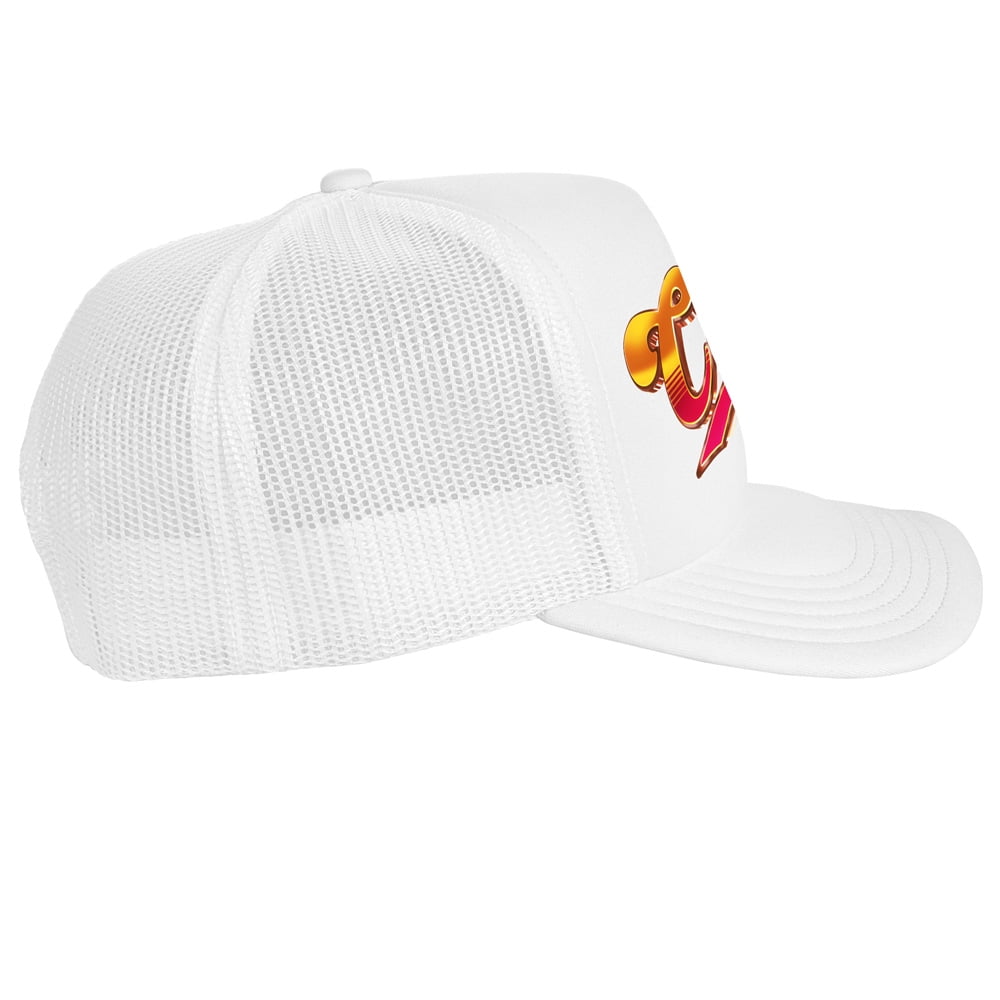Cheers Bright Logo Foam Snapback Trucker Hat - Unisex for Men and Women