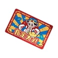 thumbnail image 4 of Felpudo de interior decorativo para el Año Nuevo Chino 2025, alfombra gruesa para puerta. dios de la riqueza, 4 of 9