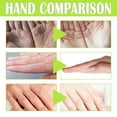 thumbnail image 3 of 4pcs Green Tea Moist Repair Hand Mask, Moisturizing Tender Skin Removing Dead Skin Preventing Dry Cracking And Firming Care Hand Mask, 3 of 4