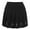 Black, variant on Women Gothic Mini Skirts Punk Dark Academia Polyester Streetwear Party