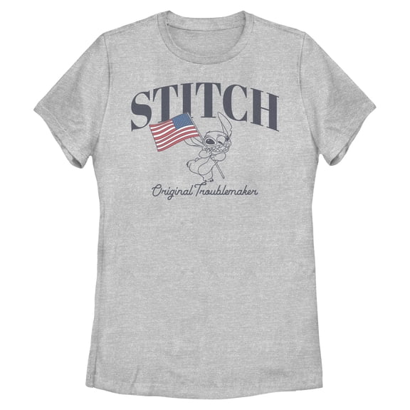 Womens Lilo & Stitch Original American Troublemaker T Shirt