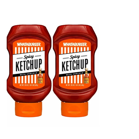 Whataburger Spicy Ketchup pack of 2