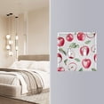 thumbnail image 5 of Dailycode Light Switch Plate Covers 2 Gang Wall Plate Plastics Outlet Covers for Kitchen Home Office Decor Apple and Leaf, 5 of 8