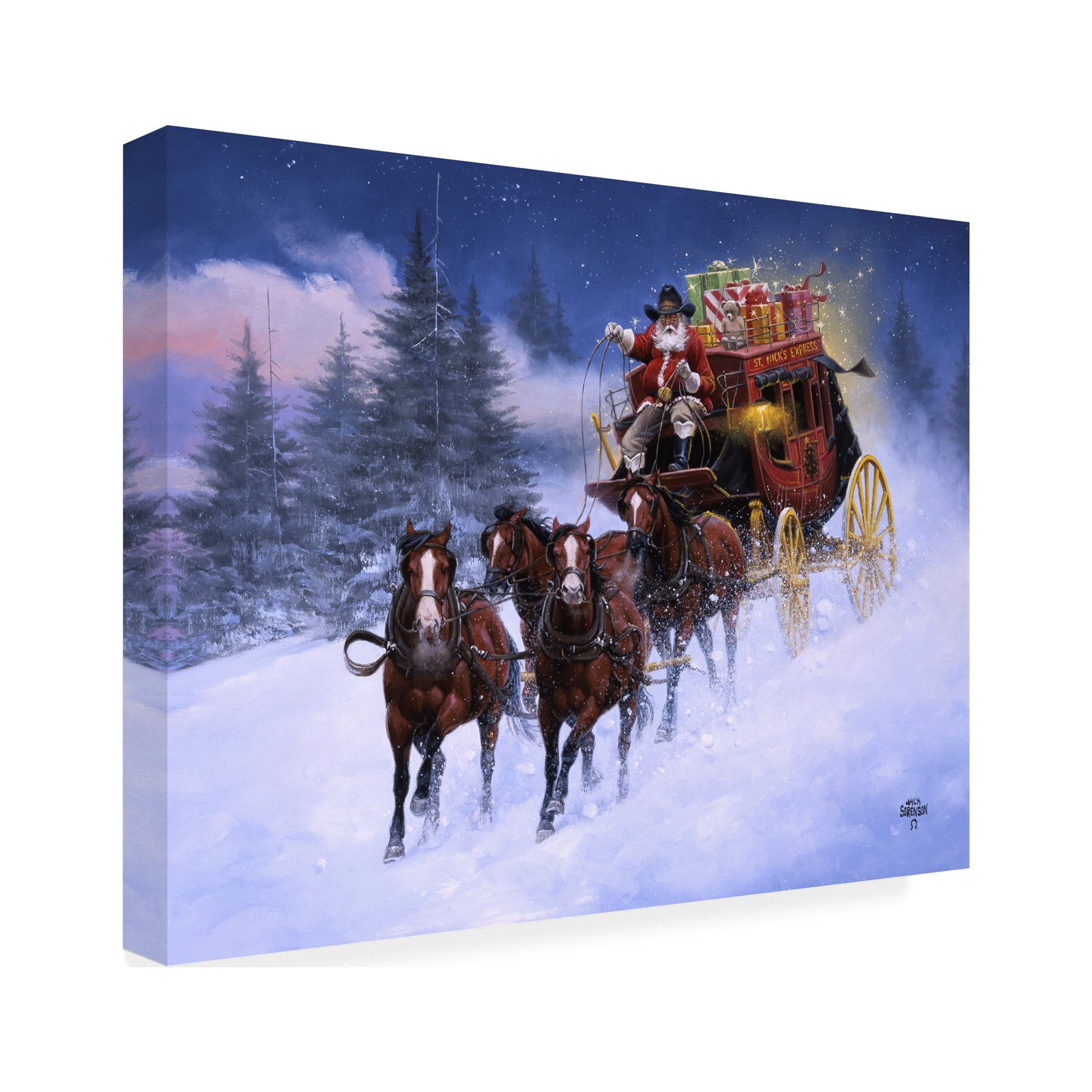 Jack Sorenson 'Nicks Express' Canvas Art